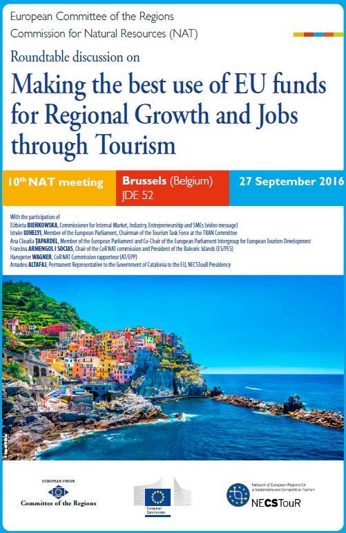 High Level Joint Event: "Making the Best use of EU Funds for Regional Growth and Jobs Through Tourism"