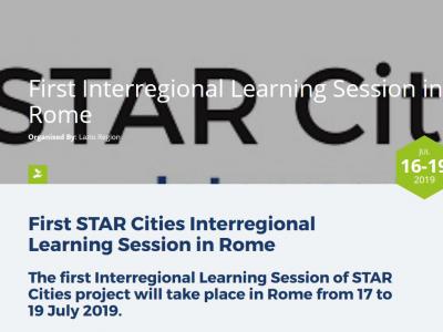 First Star Cities Interregional Learning Session in Rome