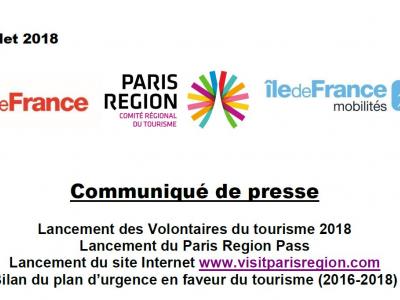 Presenté le plan d’urgence pour relancer le tourisme en Île-de-France