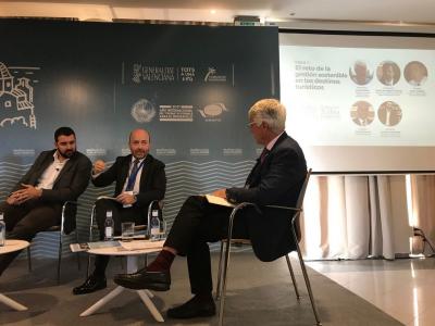 President Torrent presents sustainable Tourism managments' solutions at the Mediterrània Xàbia Forum